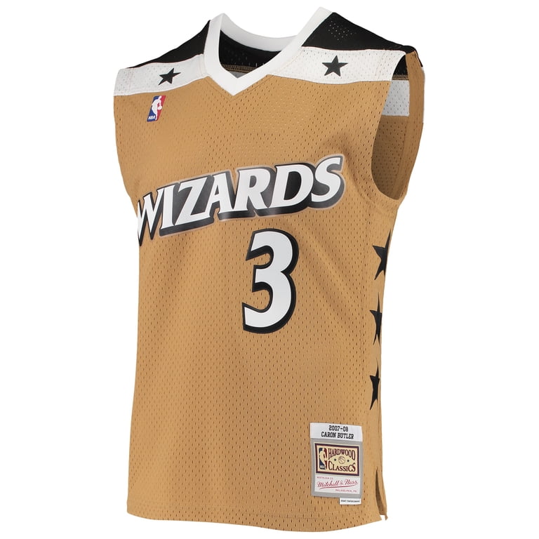 Majestic Wizards 2XL Hardwood Classics Vintage Majestic Hardwood