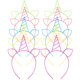 thumbnail image 4 of 10 piezas de aros de pelo de unicornio para cosplay, decoración para fiesta de disfraces, suministros para fiesta de Halloween, 4 of 6