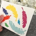 thumbnail image 5 of Die Cuts for Card Making, Ouginx 6Pcs Feathers Metal Cutting Dies DIY Die Cutters Die Stencils for Scrapbooking, Embossing & More, 5 of 6