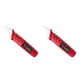 thumbnail image 3 of Scienceny ANENG Pluma eléctrica sin contacto Herramienta de pantalla LED Medidor de voltaje con alarma Energía electrónica para profesional Rojo Rojo 2piezas Scienceny CBP318662, 3 of 5