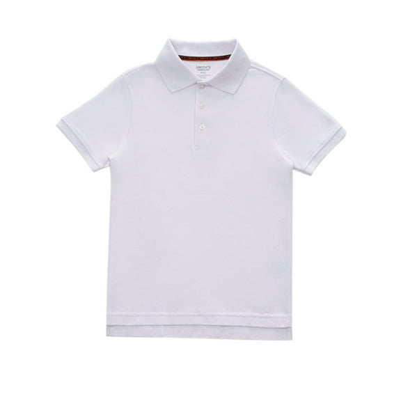 Smith's American Boys' S/S Polo Shirt Color: white Size: 2t