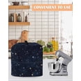 thumbnail image 4 of Blue Starry Sky Stand Mixer Dust Cover with Storage Pocket & Handles, Universe Space Galaxy Night Star Fits All Tilt Head & Bowl Lift Kitchen Appliance Cover Organizer Bag Accessories, 4.5-5 Quart, 4 of 6