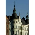 thumbnail image 2 of Ross, Nancy ,  Steve 13x18 Black Ornate Wood Framed with Double Matting Museum Art Print Titled - Finland, Helsinki View of building with spires, 2 of 4