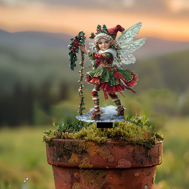Colgantes de pelo de jardín de bayas de Navidad de acrílico duraderos - Decoración exterior resistente al desgaste para jardines, patios y exposiciones navideñas