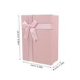 thumbnail image 4 of SHISUYAN Present Packing Case Packaging Box Gift Wrap Box Packing Box With Bowknot Packing Case With Bowknot Gift Box Empty Gift Wrap Box For Presents, 4 of 9