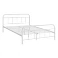 thumbnail image 2 of Modway Maisie Queen Powder Coated Sturdy Steel Bed Frame in White, 2 of 6