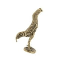 thumbnail image 4 of Figura decorativa de escritorio hecha a mano, escultura artística, colección de decoración, estatua de latón, estatua de pollo para sala de estar, 4 of 9