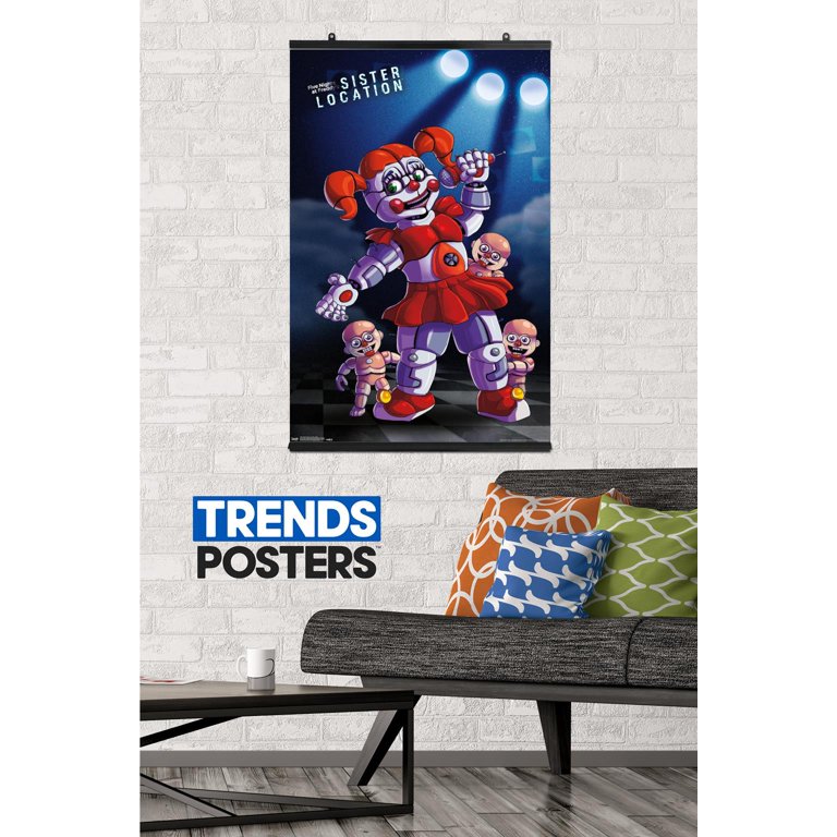 Five Nights at Freddy's: Sister Location - Baby Wall Poster, 22.375 x 34  