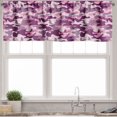 thumbnail image 3 of Ambesonne Abstract Valance & Curtain, Army Camouflage Patterns, 55"x24", Plum Pale Pink Mauve, 3 of 7