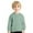 Green, variant on Sweatshirt for Boys Long Sleeve Girls Green Sweatshirt Oversized Crewneck Sweatshirts Winter Clothes Little Girls Clothes Size 6-9 Months