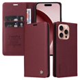 thumbnail image 3 of Funda para iPhone 16 Pro Estuche de Cuero PU Tipo Cartera con Ranuras para Tarjetas y Cierre Magnético, 3 of 5