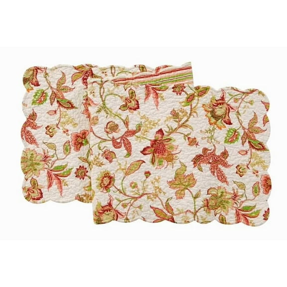14" x 70" Jacobean Pink Table Runner