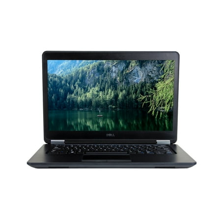 Dell - Latitude 14" Refurbished Laptop - Intel Core i5 - 8GB Memory - 240GB Solid State Drive - Black