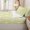 Pale Yellow White, variant on Erosebridal Fresh Sky Pastel Dot Zipper Twin Comforter Sets with Fitted Sheet and 2 Pillowcases,Clean White Large Polka Tile Zipper Bedding Set,Pale Cyan White,4-Piece,Reversible