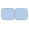 thumbnail image 7 of Disketp 2 Piece French Bulldog Head Pattern Windshield Sunshades,Folding Windshield Sun Shade For Car Suv Trucks Sedan,Blocks Uv Rays Sun Visor Protector-Large, 7 of 7