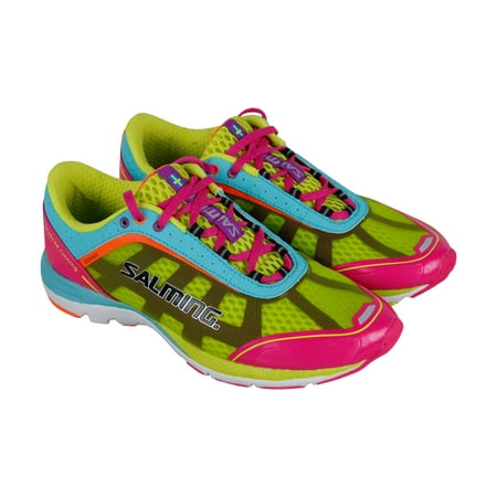 Salming Distance 3 1286021-5263 Womens Green Low Top Athletic Gym Running