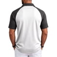 thumbnail image 5 of Men's Mesh Breathable Polo Shirt Short Sleeve Classic Fit Quick Dry Golf Shirt for Casual Office Outdoor XL, 5 of 7