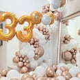 thumbnail image 6 of 50 pcs Champagne Gold Metallic Balloons, 12 Inch, Non-Toxic, Event Planners, Party Hosts, Birthday, Wedding Decorations, 6 of 14