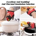 thumbnail image 7 of Pofeuu Sushi Print Thickened Mini Silicone Oven Mitts Heat Resistant, Rubber Oven Mitt Gloves, Finger Pinch Grips, Pot Holder, Silicone Potholder, 7 of 7