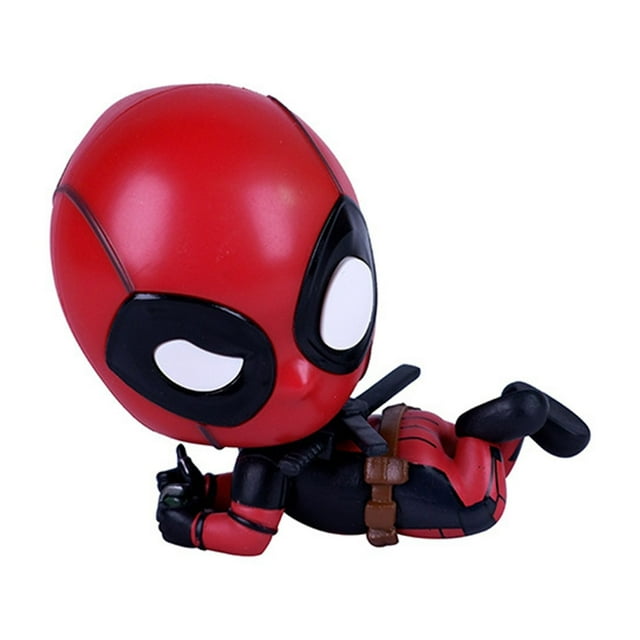 Kit de adornos para muñecas pequeñas de Marvel,modelo de muñeca,decoración ABS,juguete para niños,regalo