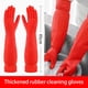 thumbnail image 3 of Ounissouiy 1 par de guantes de limpieza, manopla de lavado, herramienta de jardín, accesorios impermeables para el hogar, cintura de manga larga Universal Cocina y Comedor Naranja/L Ounissouiy HA083843-03, 3 of 6