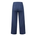 thumbnail image 6 of GiLiling Baggy Sweatpants for Girls, Trendy Oversized Wide Leg Loose Sweat Pants, Elastic High Waist Drawstring Athletic Joggers (Navy, 4-5 Years), 6 of 6