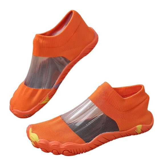 Water Shoes for Women & Men: Quick Dry Aqua Shoes with Mesh Upper, Non Slip Barefoot Beach Swim Footwear for Yoga, Pool, Lake, and Family Water Activities