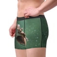 thumbnail image 2 of Gukieu Squirrel Print Men's Boxer Briefs, High Elastic Moisture Wicking Boxer Briefs Underwear-Small, 2 of 5