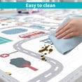 thumbnail image 4 of Foldable Baby Play Mat for Crawling, MIIRR Extra Large Play Mat for Baby, Waterproof Non Toxic Anti-Slip Reversible Foam Playmat for Baby Toddlers Kids, 79" x 71" x 0.4", 4 of 6