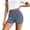 yue866-Blue, variant on Women Y2k Striped Knitted Mini Shorts High Rise Stretchy Going out Crochet Shorts for Summer Beach Yellow M