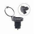 thumbnail image 1 of Unisex Acrylic Handlebar End Mirror for Bicycles - 3cm Convex HD Lens, Reflective Safety Design, Compact Lightweight for Road Cycling, Mountain Biking & Outdoor Rides (Non-Illuminated Version), 1 of 5