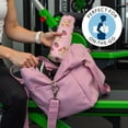 thumbnail image 5 of Strawberry Plants Fruit Cow Milk Hot Yoga Mat Towel Non Slip for Hot Yoga - Quick-Drying Yoga Mat Cover with 4 Corner Pockets with Travel Bag - Hot Yoga Towel Non Slip 70"x26", 5 of 6