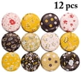 thumbnail image 2 of Coofit 12PCS Candy Case Creative Multiuse Round Fashion Candle Tin Candle Container, 2 of 7