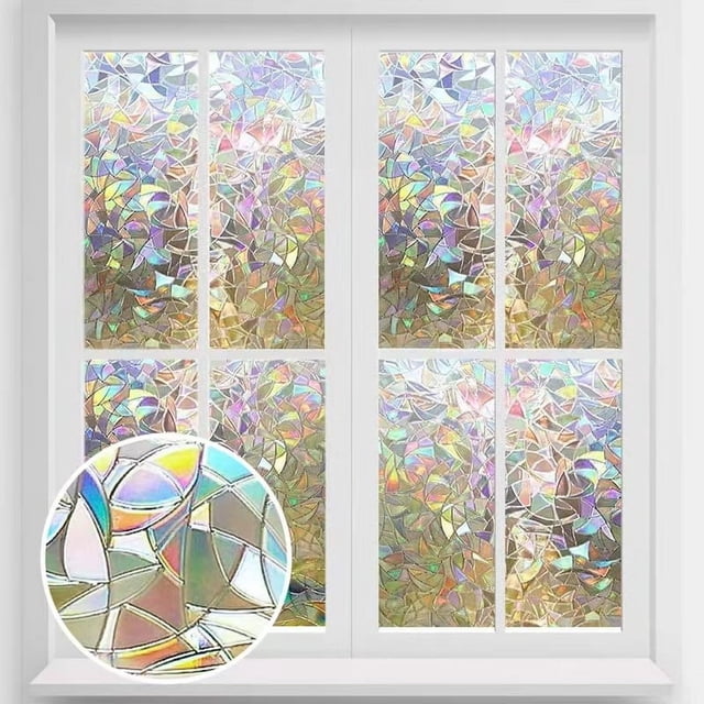Pegatina de vidrio esmerilado para ventana, transparente, para baño, baño, película de sombreado a prueba de mirones, papel para ventana antiexposición