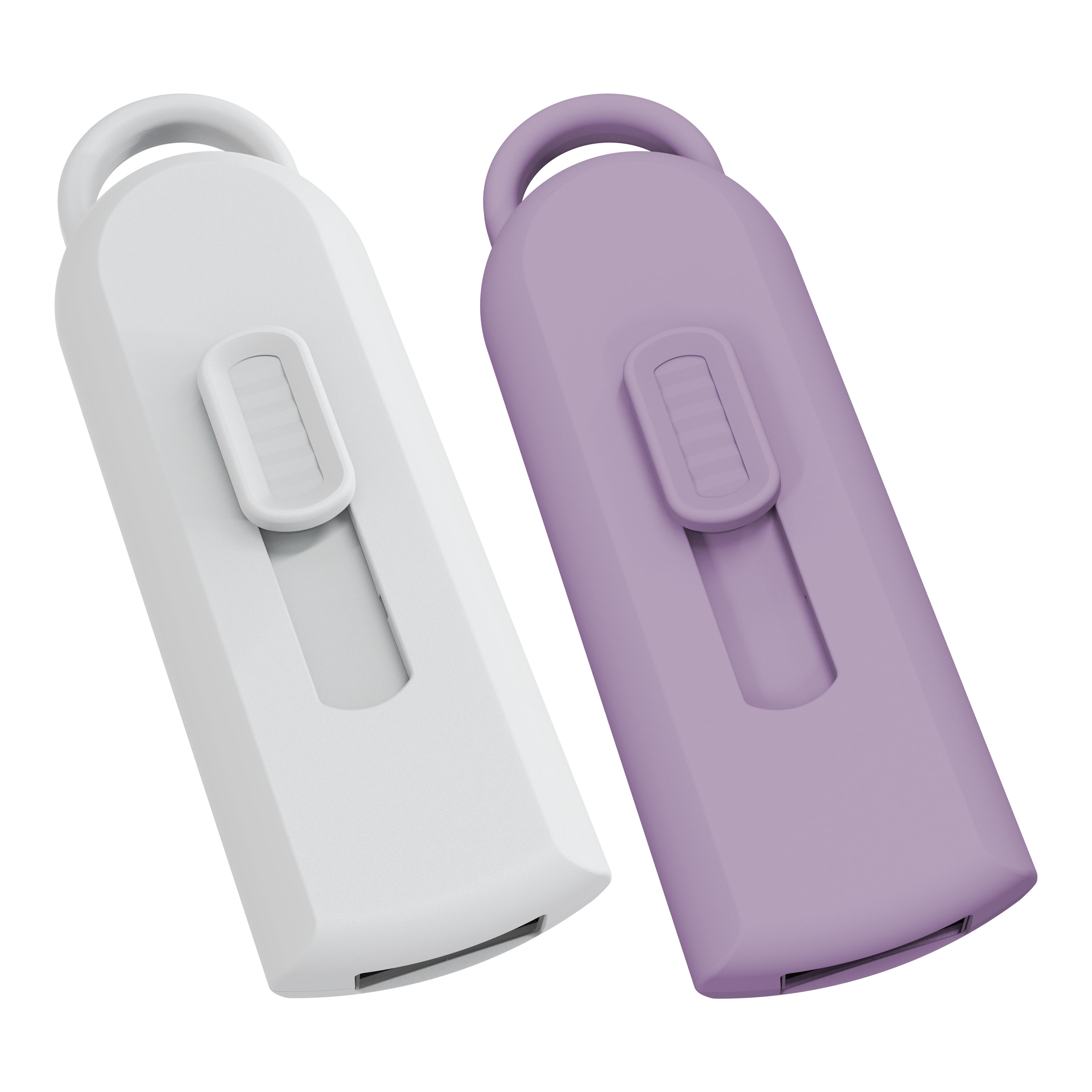 onn 128GB USB 2.0 Flash Drives, 2-Pack, Convenient, Retractable Design, Ample Storage