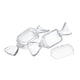 thumbnail image 3 of Wosthever 10 piezas PS Candy Box portátil sellado Bowknot forma inodoro boda azúcar Chocolate caja contenedor transparente Type3 NO3, 3 of 6
