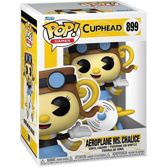 FUNKO POP Cuphead - Aeroplane Ms. Chalice 899 Funko 889698614177