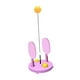 thumbnail image 3 of Pong Balls Paddles Set, Equipo de eje suave elástico, adultos y niños jugando al aire libre en interiores, entrenamiento de tenis de mesa juego pong rosa, 3 of 8