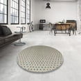 thumbnail image 4 of Ahgly Company Machine Washable Indoor Rectangle Abstract Khaki Green Area Rugs, 6' x 9', 4 of 7