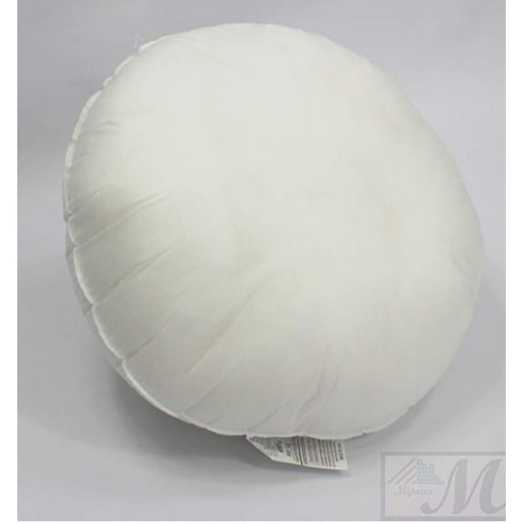 16 inch Round Pillow Insert Premium Hypoallergenic Stuffer, Standard / White - MADE IN USA