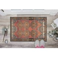thumbnail image 6 of Turkish Rug, Gift Rugs, Easy To Clean Rug, Wedding Rugs, Brown Rugs, Printed Stye Rugs, Tribal Rugs, Vintage Design Rug, Colorful Rugs, 3.3'x9.2' - 100x280 cm, 6 of 8