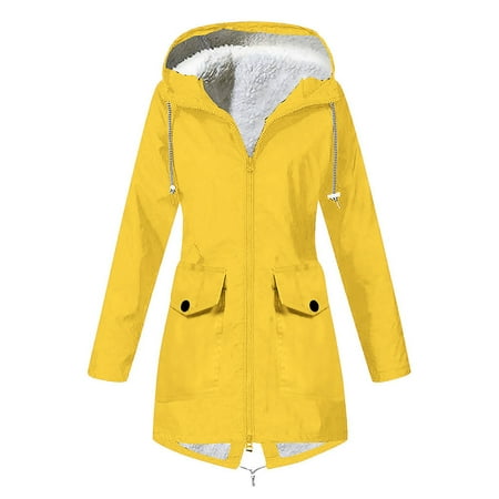 

Zedker Womens Fall Jackets 2022 Women Casual Solid Loose Long Sleeve U-Neck Tops Jackets Outerwear Winter Clothes For Women