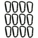 thumbnail image 1 of 40pcs D-Forma en forma de mochila de escalada al aire libre Hebillas prácticas Camping Hebillas, 1 of 6