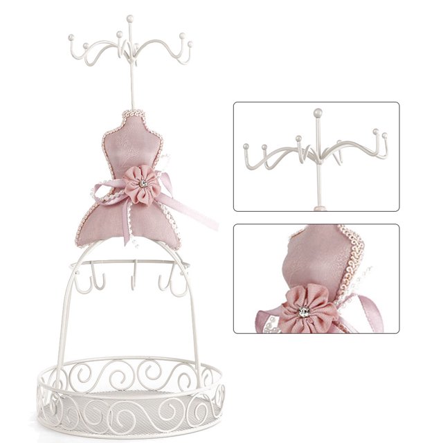 Jewelry Rack, Dress Jewelry Display Rack Ring Jewelry Holder Model Stand Display For Bracelet For Jewelry's Displaying For Necklace For Earrings