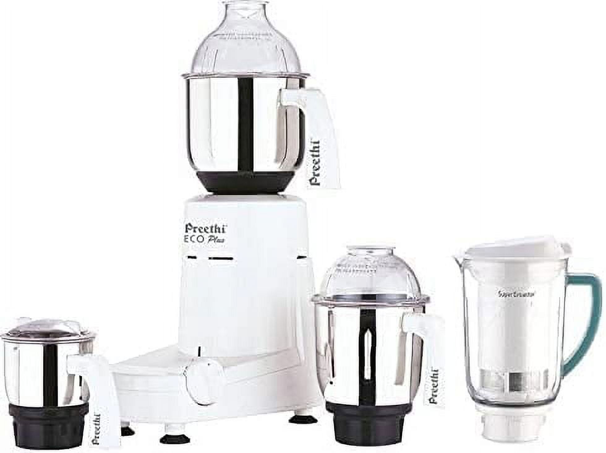 Preethi Steele Electric Kitchen Mixer Grinder, 110-Volts for