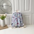 thumbnail image 4 of Mujer Mochila Mariposas Estampado floral Nylon Lindos Bolsas escolares para niñas (Azul), 4 of 8
