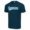 thumbnail image 2 of Men's Starter Navy Tennessee Titans Tailsweep T-Shirt, 2 of 3