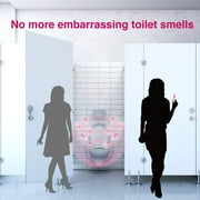 One-Drop Powerful Bathroom Deodorizer for Toilets, Block Odors, Floral Scent, 0.67 FL OZ