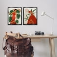thumbnail image 3 of Stupell Industries Tropical Fashionistas in Red People Painting Black Floater Framed Canvas Art Print Wall Art, 17 x 21, Set of 2, 3 of 10