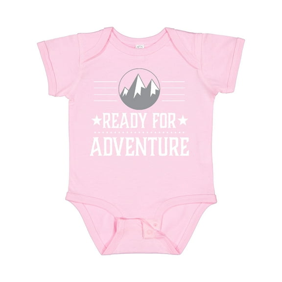 Inktastic Ready for Adventure Hiking Camping Boys or Girls Baby Bodysuit